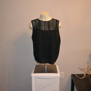 Black layered Tank